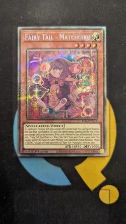 BLZD-EN016 Fiary Tail Matchgiru Starlight Rare 1st Edition YuGiOh - Image 1