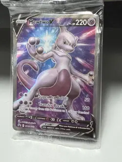 Pokemon SEALED Mewtwo V SWSH229 SWSH: Sword & Shield Promo Cards Holo - Image 1
