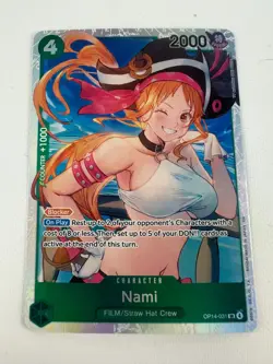 Nami SR - OP14-031 - One Piece The Asure Sea’s Seven, ENG, NM/M - Image 1
