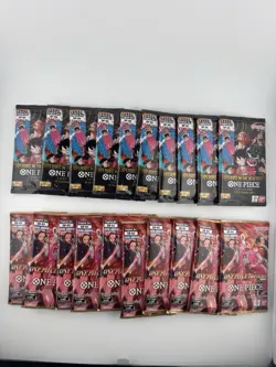 Lot Of 20 One Piece Booster Packs OP09 EB03 Sealed Bandai Heroines Edition - Image 1