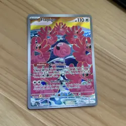 Pokemon TCG Paldea Evolved Flamigo Holo Illustration Rare Card 227/193 NM - Image 1