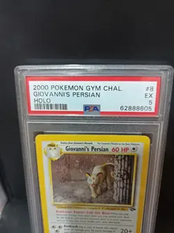 ⭐ POKEMON ⭐ GIOVANNI'S PERSIAN PSA 5 EXC GYM (graded Card no Graad o Bgs) - Image 2