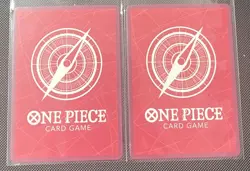 Monkey.D.Luffy Battle Pack Vol 1 Leader Promo One Piece TCG Card NM English X2 - Image 2