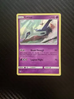 Pokemon - Latios - 41/73 - Holo Rare - Sun & Moon Shining Legends - NM - Image 1