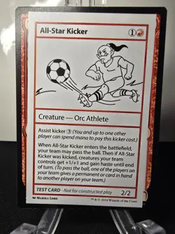 All-Star Kicker Mystery Booster 2 Playtest Cards - NM - MINT - MTG - Image 1