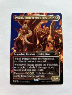 Phlage, Titan of Fire's Fury (Borderless) Modern Horizons 3 Regular - Image 1