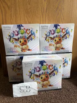 Pokemon TCG Prismatic Evolutions ETB Sealed LOT OF 5 - Image 1