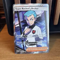 Team Rocket's Archer 223/182 - Pokemon TCG: Destined Rivals - NM - Image 1