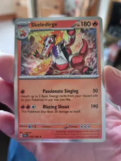 Pokemon TCG Skeledirge 038/198 Scarlet & Violet Holo Rare SV1EN - Image 1