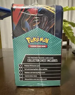 Pokemon TCG 2025 Fall Collector Chest Tin Sealed New - Image 4