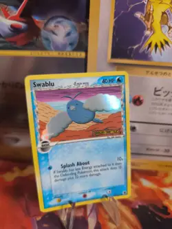 Pokemon Karte Card Wablu Swablu Ex Dragon Frontiers Reverse Stamp Holo NM-MINT - Image 1