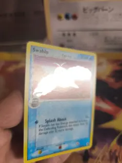 Pokemon Karte Card Wablu Swablu Ex Dragon Frontiers Reverse Stamp Holo NM-MINT - Image 3