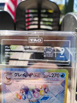Tag 9 Glaceon Pokemon Scarlet & Violet Japanese Terastal Fest EX - Image 3