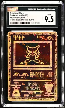 2000 POKEMON GAME MOVIE POKEMON 2000 MOVIE PROMO ANCIENT MEW CGC 9.5 - Image 1