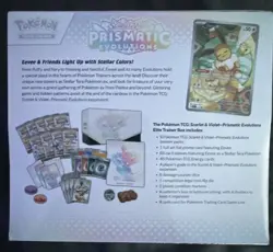Pokemon Prismatic Evolutions Elite Trainer Box FACTORY SEALED 2025 PERFECT BOX ! - Image 2