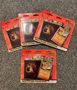 Pokemon Ascended Heroes Tech Sticker Collection (Charmander) - 4x AVAILABLE) 🔥 - Image 1