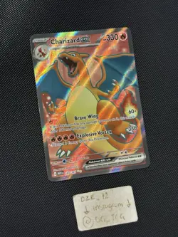 Pokemon ENGLISH - 151 - Charizard Ex - 183/165 - Full Art Rare - MINT - Image 3