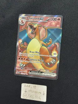 Pokemon ENGLISH - 151 - Charizard Ex - 183/165 - Full Art Rare - MINT - Image 4
