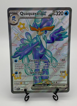 Pokemon Trading Card Game TCG Promo Jumbo Oversized Quaquaval EX SVP 084 - Image 1