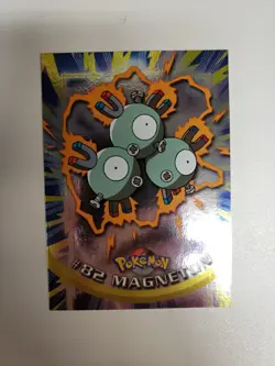 NM! HOLO FOIL Pokemon TCG - Magneton #82 - Topps Series - Blue Label - Image 1