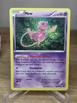 Mew 29/124 Holo Rare Fates Collide Pokemon - Image 1
