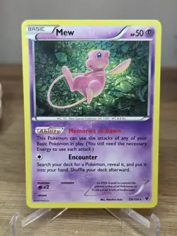Mew 29/124 Holo Rare Fates Collide Pokemon - Image 3