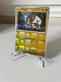 Pokemon Throh 050/086 (Master Ball Pattern) Sv: Black Bolt NM/M - Image 1