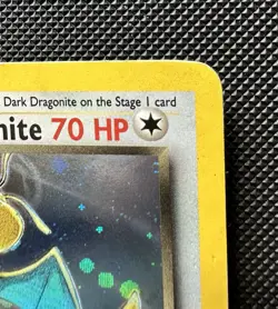 Dark Dragonite 5/82 Holo Rare Team Rocket Pokemon Card MP WOTC Vintage 2000 - Image 4