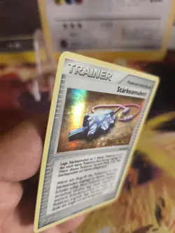 Pokemon Card Starkeamulett Strength Charm Reverse Stamp Holo NM Dragon Frontiers - Image 5