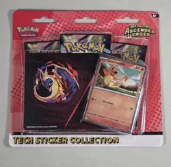 Pokemon TCG Mega Evolution Ascended Heroes Tech Sticker Collection Charmander - Image 1