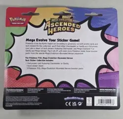 Pokemon TCG Mega Evolution Ascended Heroes Tech Sticker Collection Charmander - Image 2
