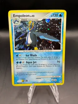 TCG POKEMON EMPOLEON LV. 42 HOLO 4/130 DIAMOND & PEARL - Image 1