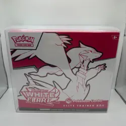 Pokemon Center Exclusive White Flare Elite Trainer Box ETB New Factory Sealed - Image 1