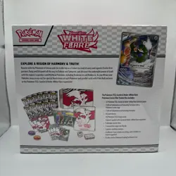Pokemon Center Exclusive White Flare Elite Trainer Box ETB New Factory Sealed - Image 5