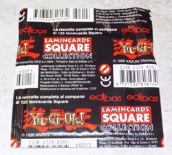 LOT DE 8 YU-GI-OH LAMINCARDS SQUARE COLLECTION 1996 POCHETTE SCELLEE DE 6 CARTES - Image 2