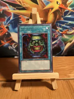 Pot of Greed LOB-EN119 Rare 2025 Unl Edition Yugioh Card Near Mint - Image 1