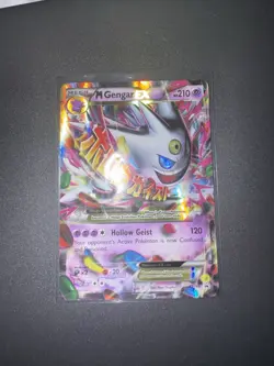 Pokemon TCG M Gengar Xy166 Promo Mint Condition (Card # 1) - Image 1