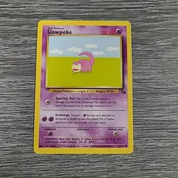 Slowpoke 55/62 Fossil - Pokemon TCG Card Vintage WOTC - Image 1