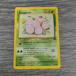 POKEMON Exeggcute Card Jungle Set - 52/64 Common LP/MP - Image 1