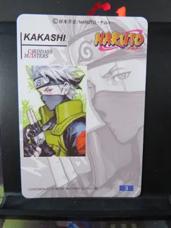 Kakashi Hatake Naruto Art Card Rare Holo Collectible Anime Manga CCG NM - Image 3