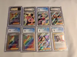 Pokemon Graded Card Lot - 16 Slabs - FA Trainers - CGC 10/9.5/9/8 - EN & JPN - Image 1