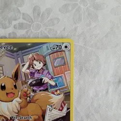 Eevee TG11/TG30 SWSH09: Brilliant Stars Trainer Gallery Holo Pokemon Card NM - Image 4