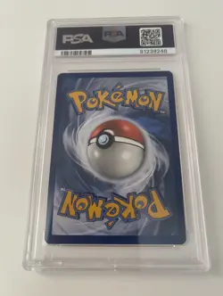 PSA 9 MINT 2019 Pokemon Psyduck Holo Detective Pikachu #7 - Image 2