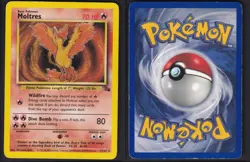 Moltres 27/62 Rare Fossil Pokemon MP/HP - Image 3
