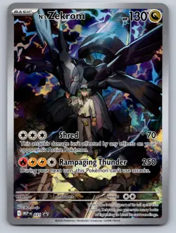 N's Zekrom 031 Holo Promo ME: Mega Evolution Promo Near Mint - Image 1
