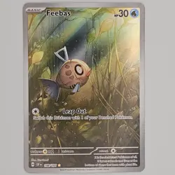 Feebas 198/191 Illustration Rare Surging Sparks Pokemon Near Mint - Image 1