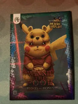 Winnie The Pooh (Pikachu) #68 - Galaxy Holo - Electric Pikachu Cosplay - Pokemon - Image 1