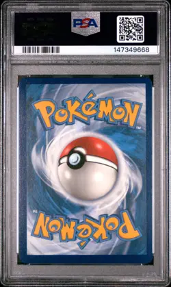2021 POKEMON SWORD & SHIELD FUSION STRIKE #245 FULL ART/CELEBI V PSA 8 - Image 2