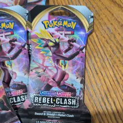 Pokemon Sword & Shield Rebel Clash - 21 Packs - Booster - Image 2