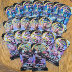 Pokemon Sword & Shield Rebel Clash - 21 Packs - Booster - Image 3